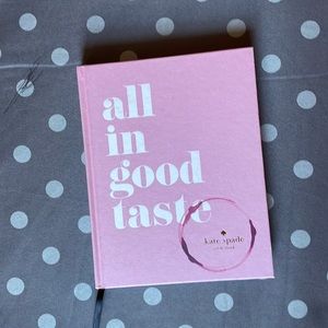 Kate Spade All In Good Taste Book